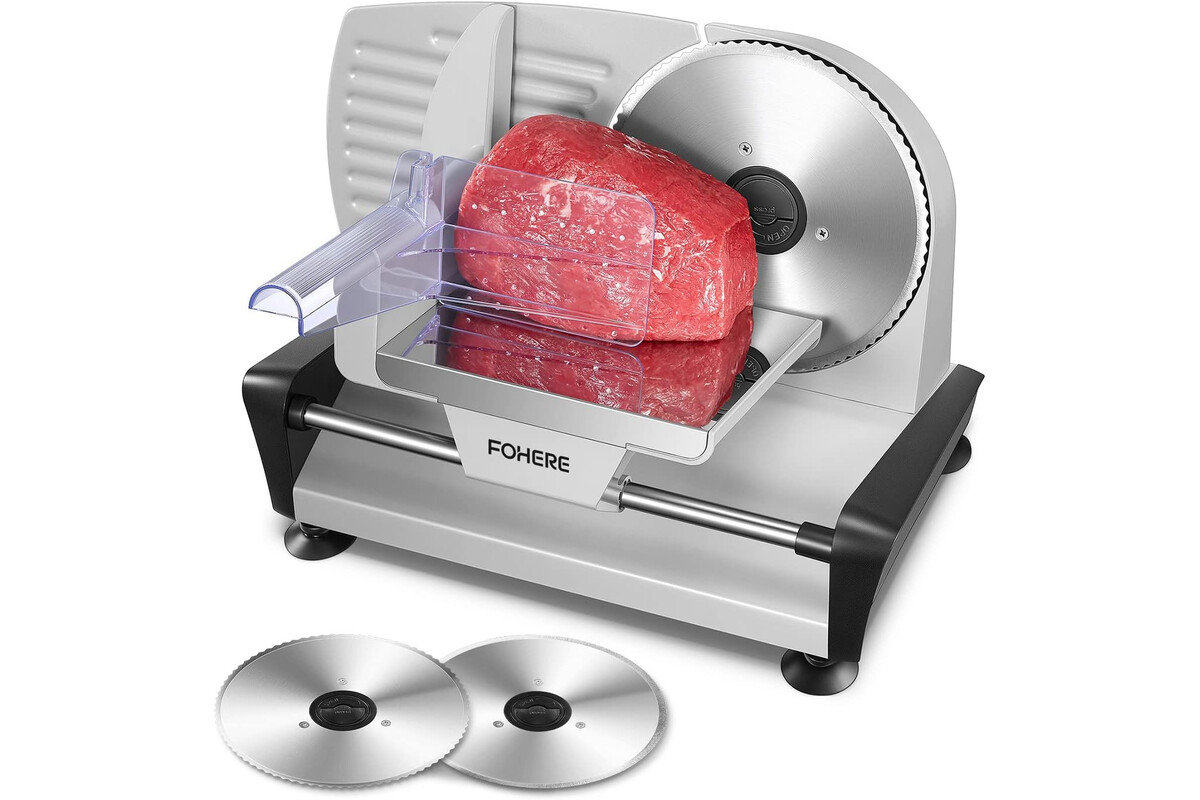 Taglia come un professionista e risparmia: affetta pane, carne e verdure in casa con la nostra affettatrice elettrica in offerta speciale