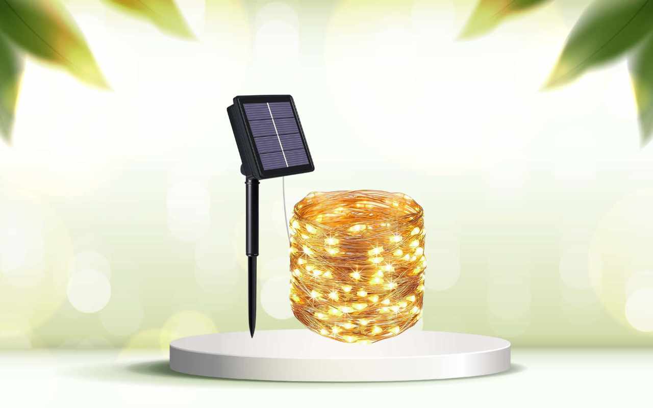 Illumina i tuoi spazi con Solar Wire Light: atmosfera unica senza consumi energetici