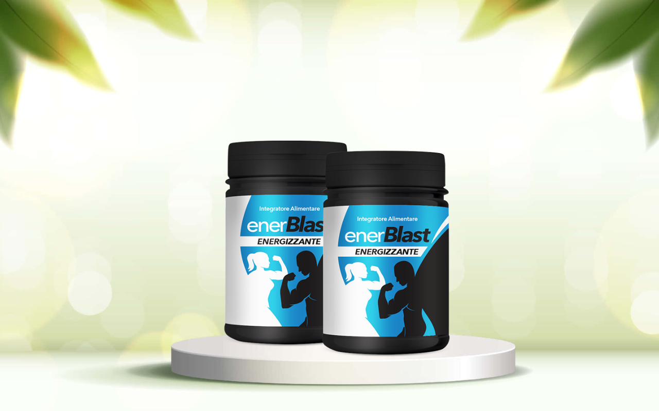 Scopri EnerBlast: energia e performance al top per sport e lavoro ogni giorno
