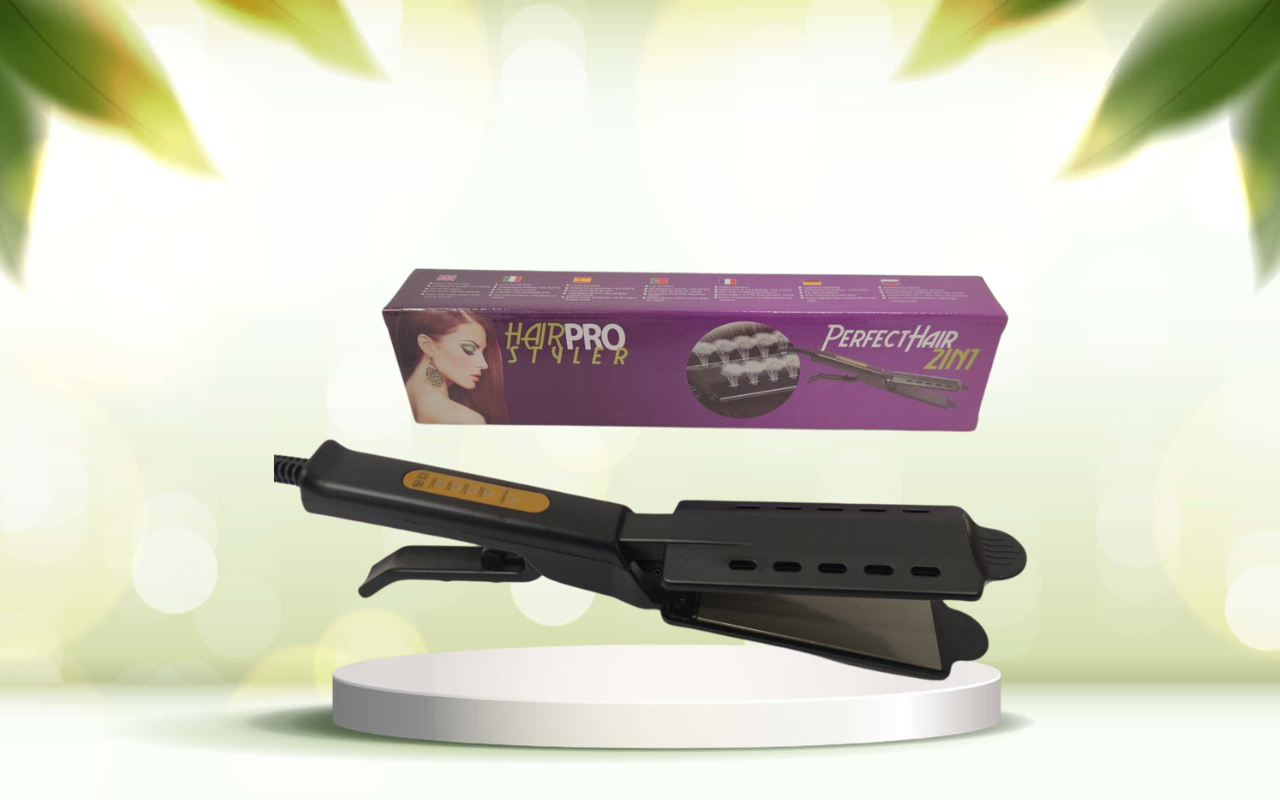 Scopri hair pro style: la piastra 2 in 1 che asciuga e liscia in una sola passata